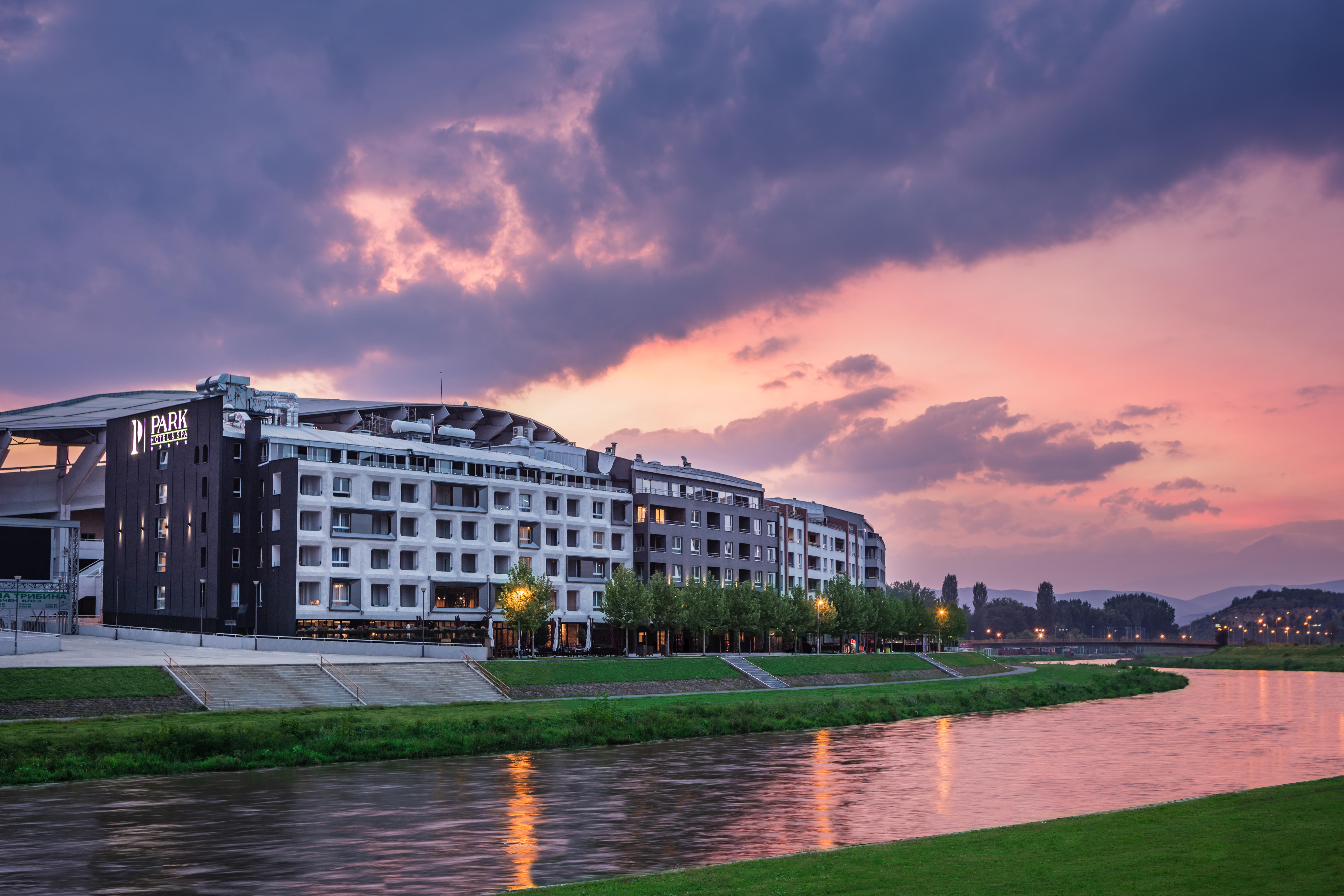 Park Hotel & Spa Skopie Exterior foto